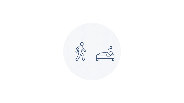 active vs passive recovery illustration