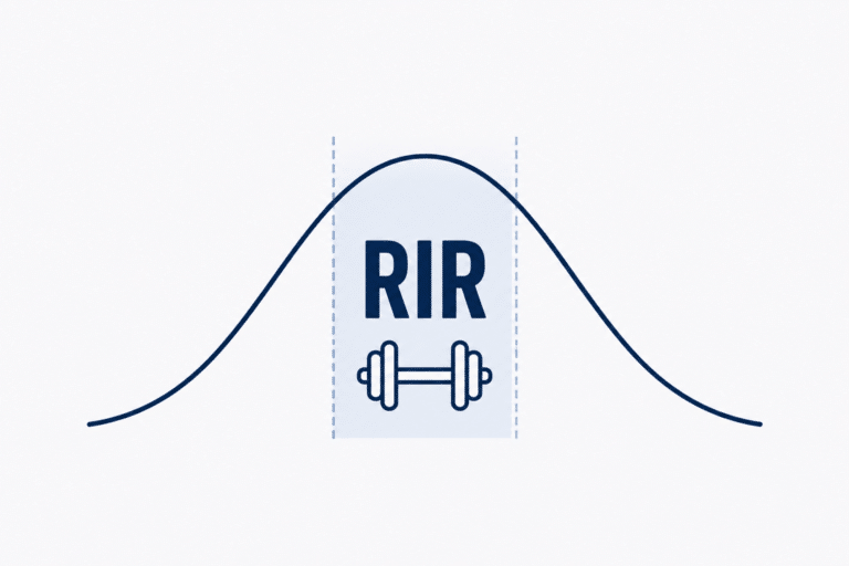 reps in reserve hypertrophy optimal training intensity diagram